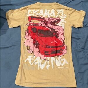 Men Nissan GTR graphic tee shirt size small